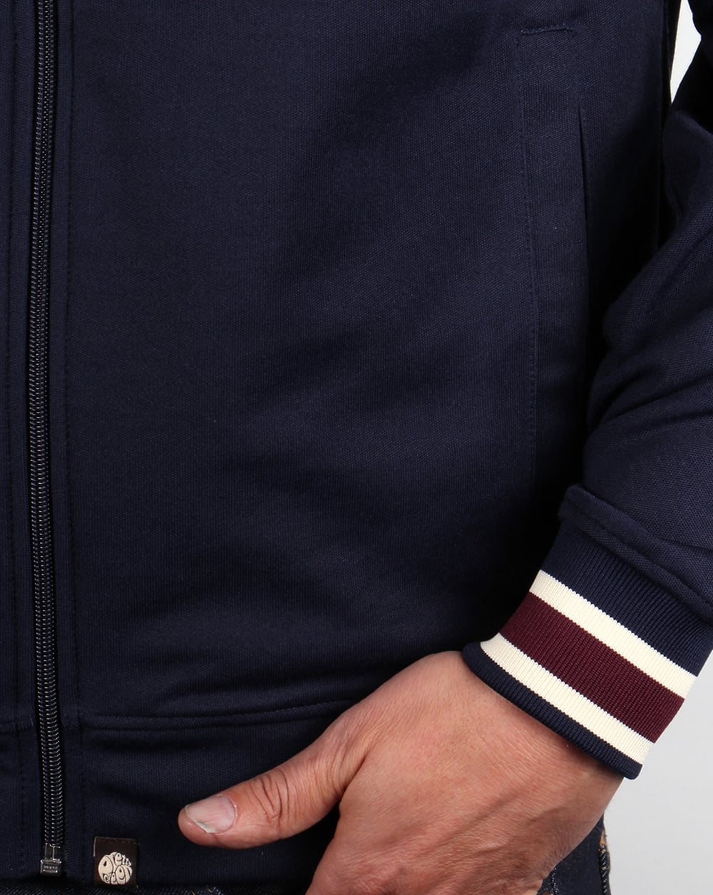 Pretty Green Forston Track Top Navy