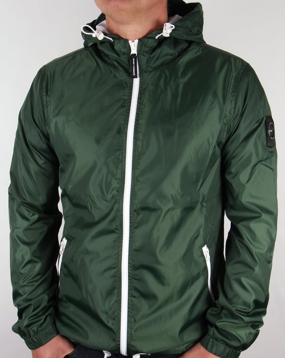 Marshall Artist Ripstop Light Shell Jacket Awaydays Green