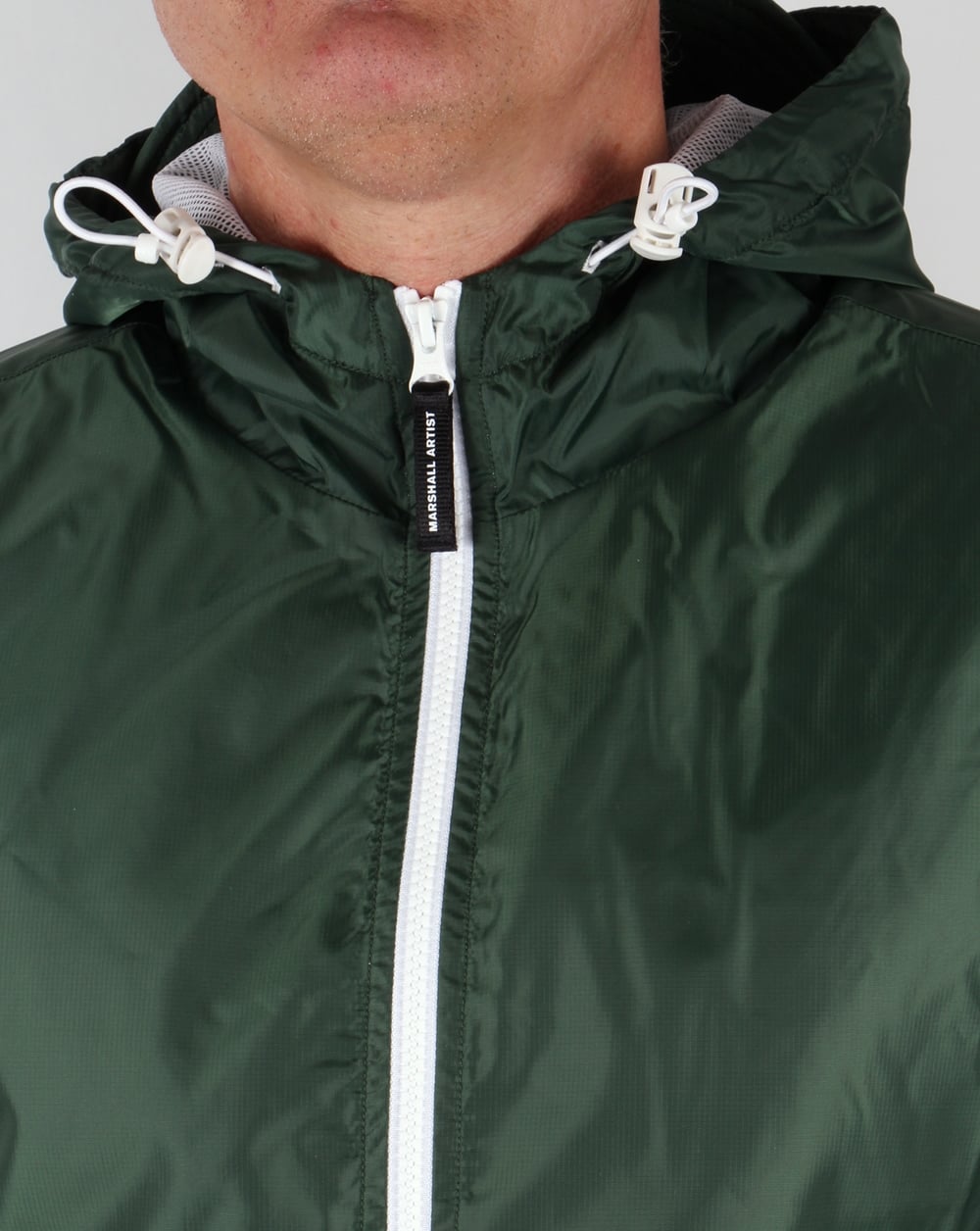 Marshall Artist Ripstop Light Shell Jacket Awaydays Green