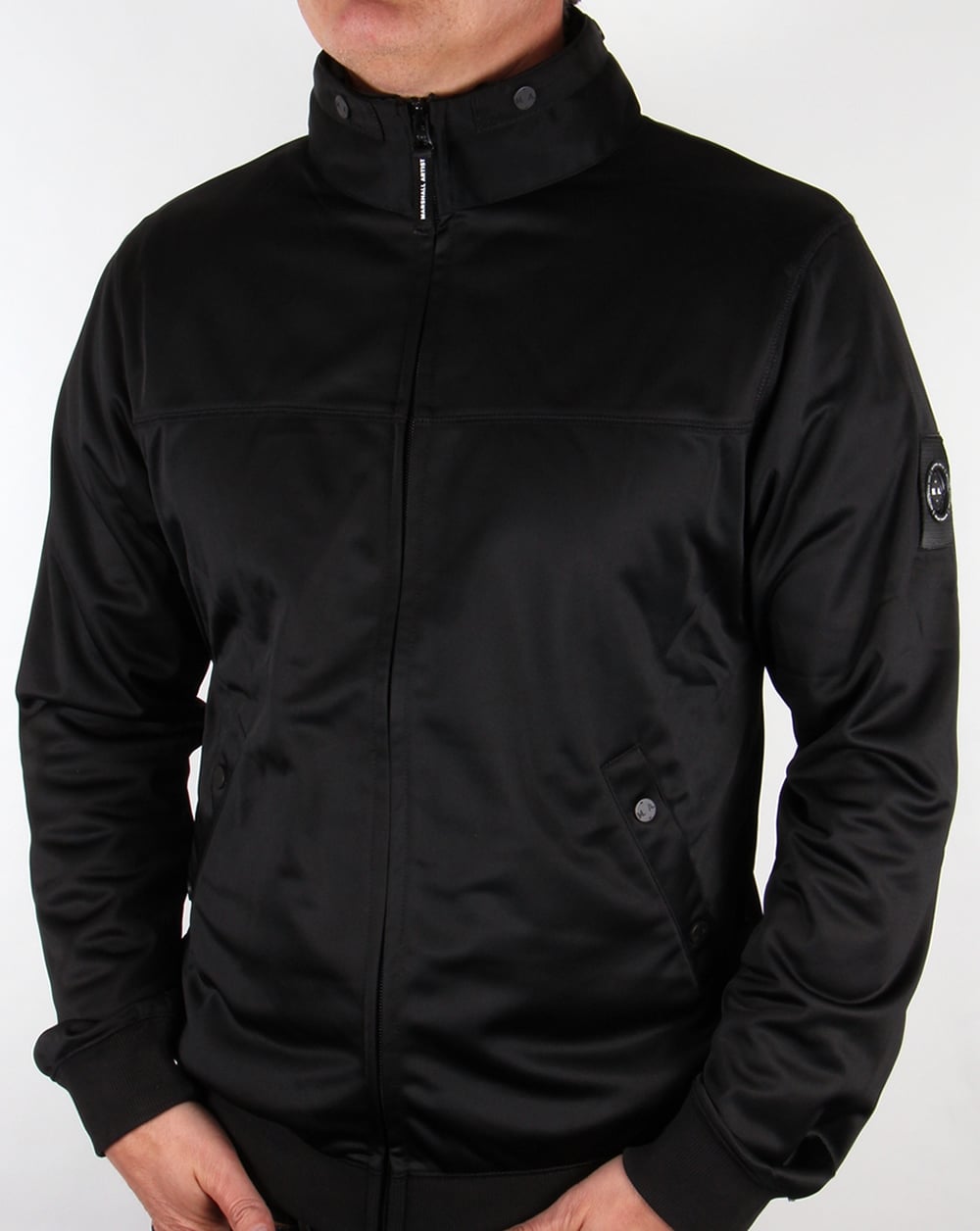 Marshall Artist Tricot Track Top Black