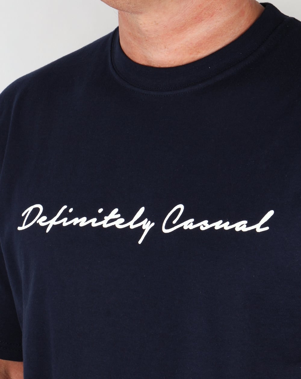 80s Casual Classics Definitely Casual T-shirt Navy