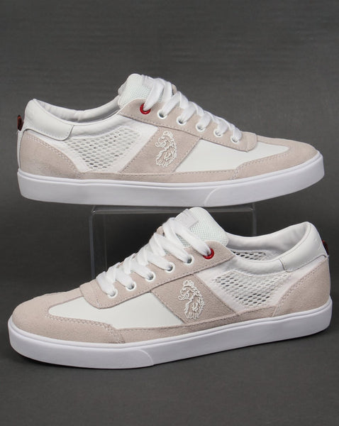 Luke Inaction Low Cut Trainers White