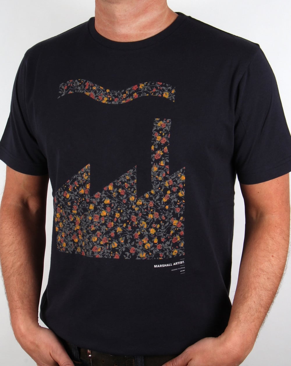 Marshall Artist Factory T-shirt Midnight Navy
