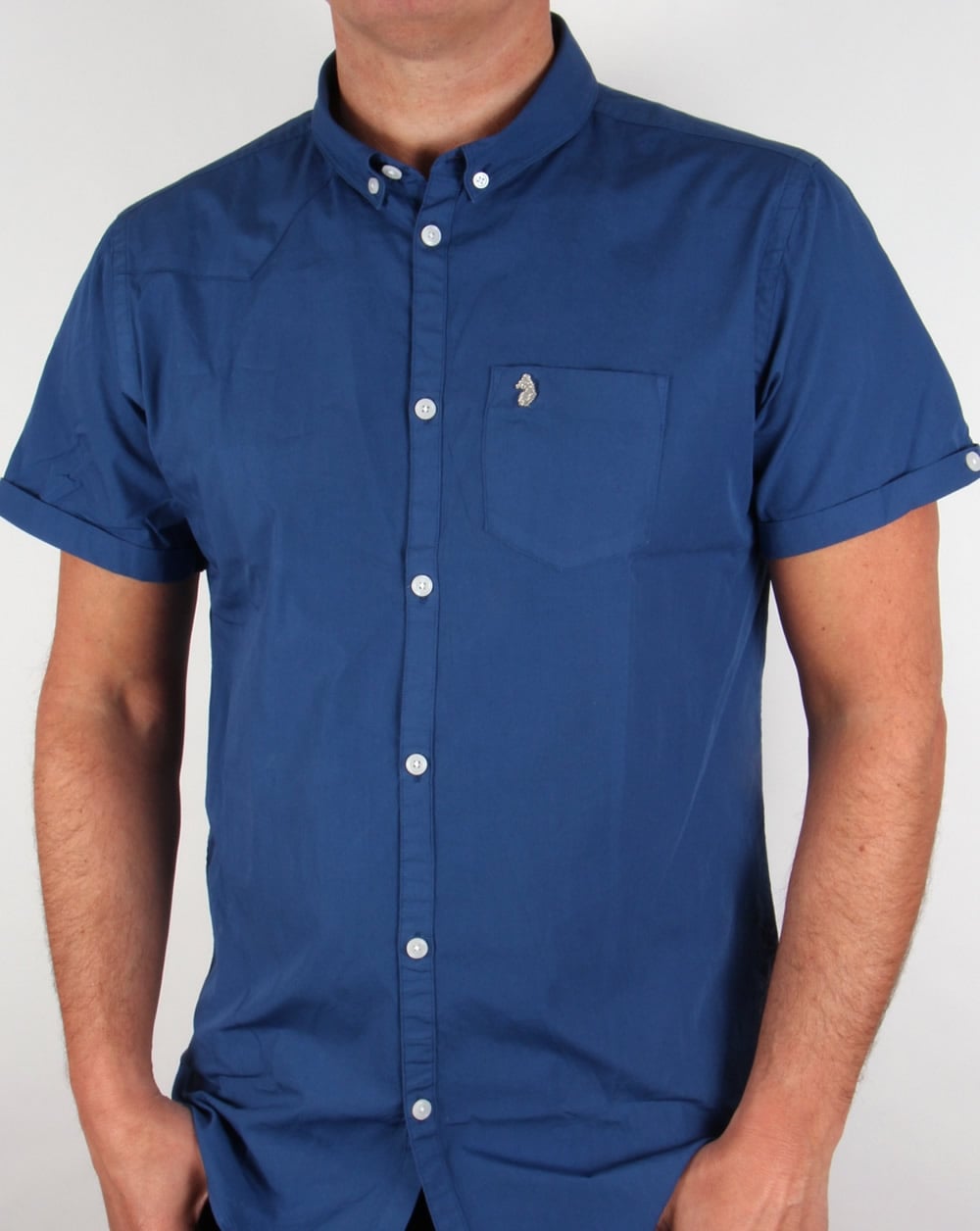 Luke Pueng Shirt Powder Petrol