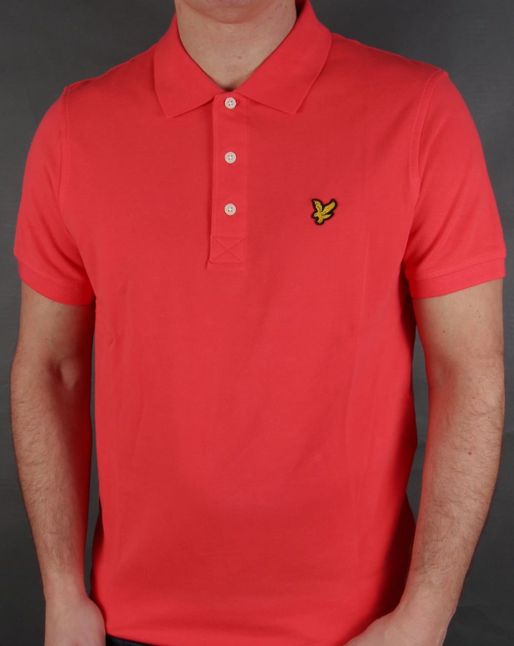 Lyle And Scott Polo Shirt Cinnabar Red