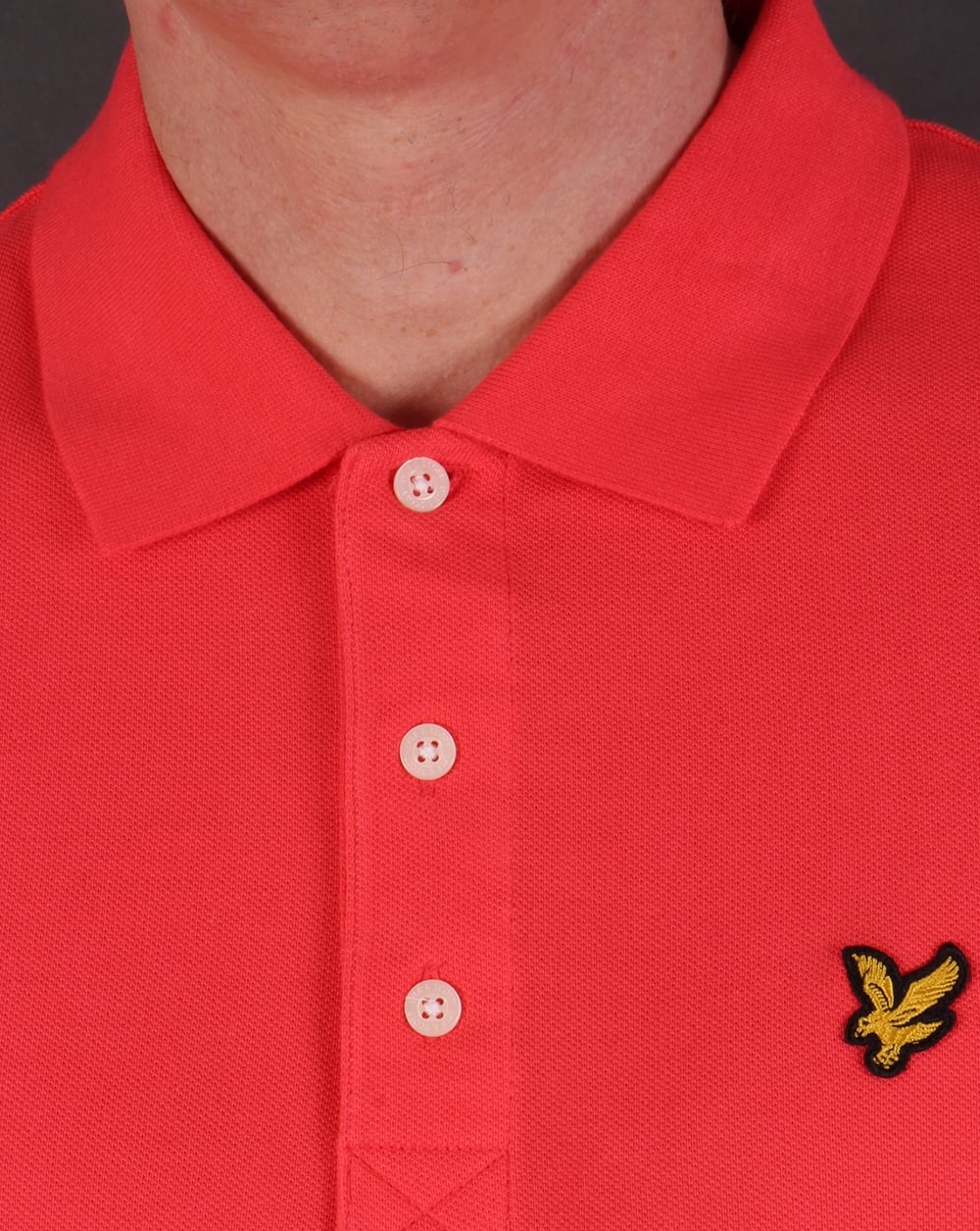 Lyle And Scott Polo Shirt Cinnabar Red