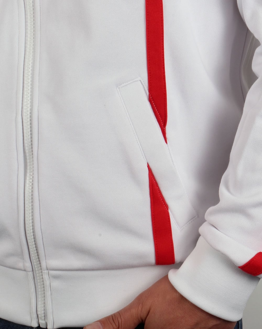 Fila Vintage Drift Track Top White/Red