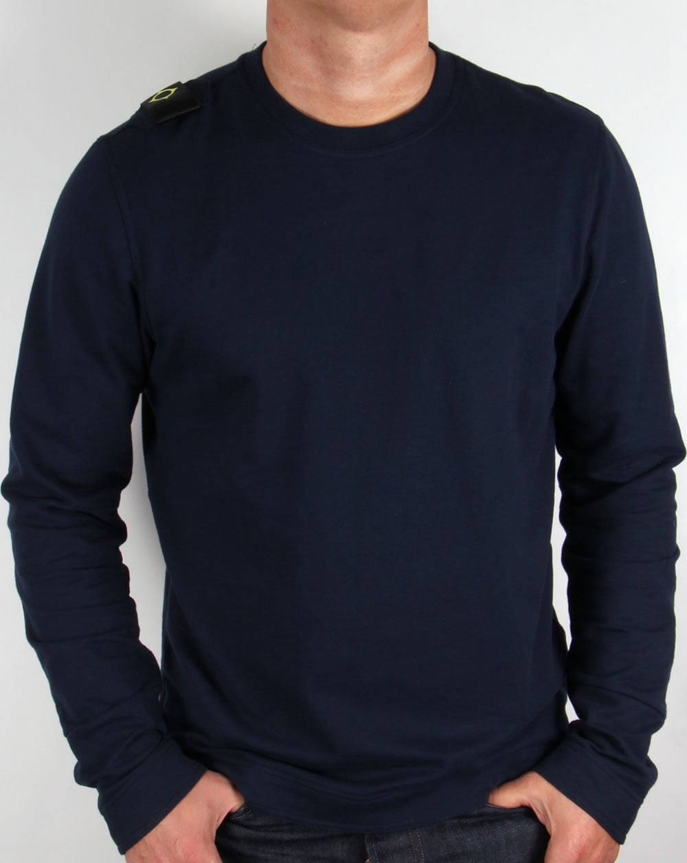 Ma.strum Jersey Sweatshirt Navy