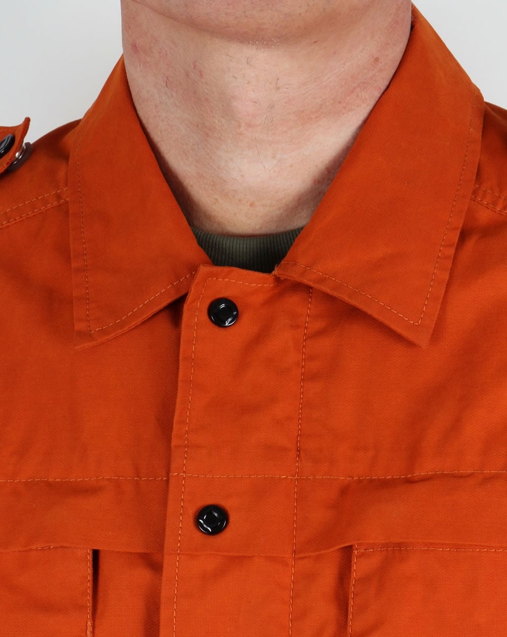 Ma.strum Clipper Cargo Overshirt Gold Flame