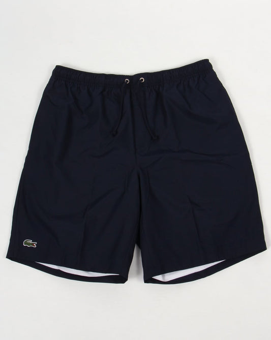 Lacoste Sport Diamond Drawstring Shorts Navy