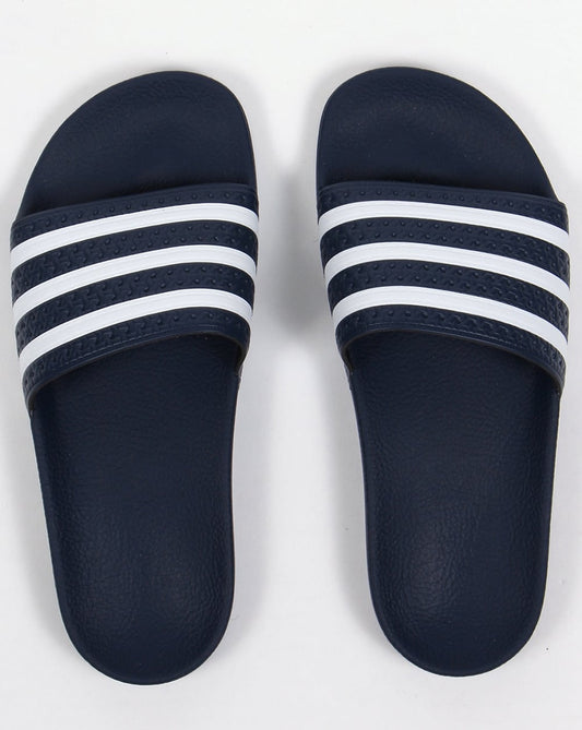 adidas Adidas Adilette Sliders Navy/White