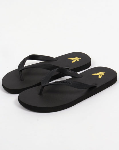 Lyle And Scott Brora Flip Flops Black