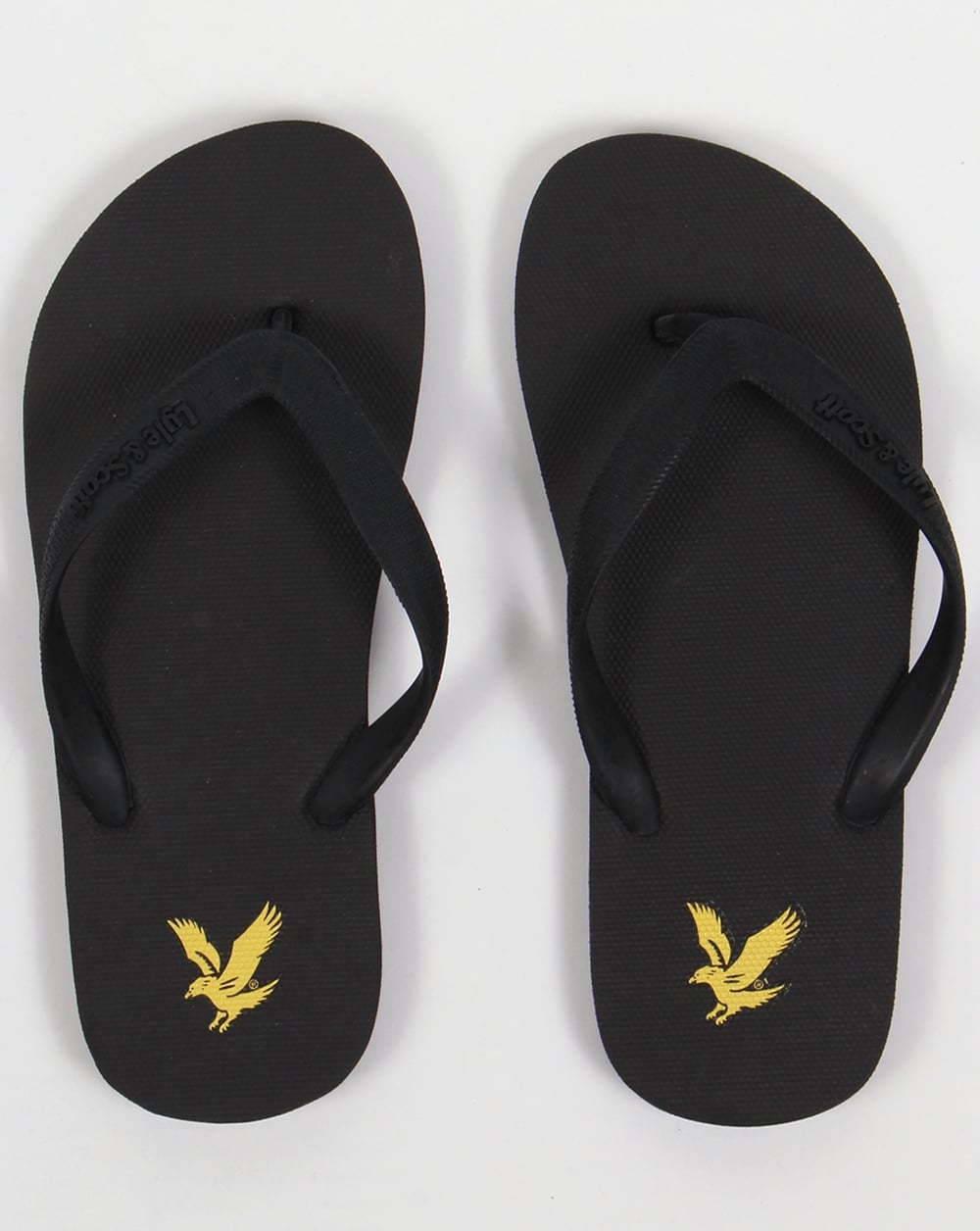 Lyle And Scott Brora Flip Flops Black