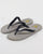 Lyle And Scott Brora Flip Flop Aluminium Grey