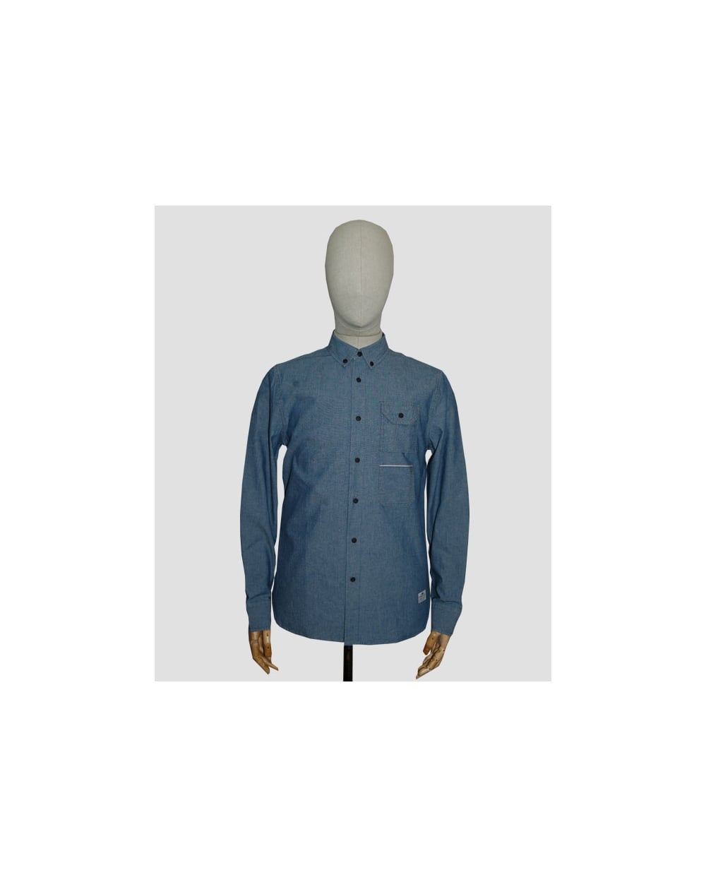 Penfield Helenby Selvedge Utility Shirt Blue