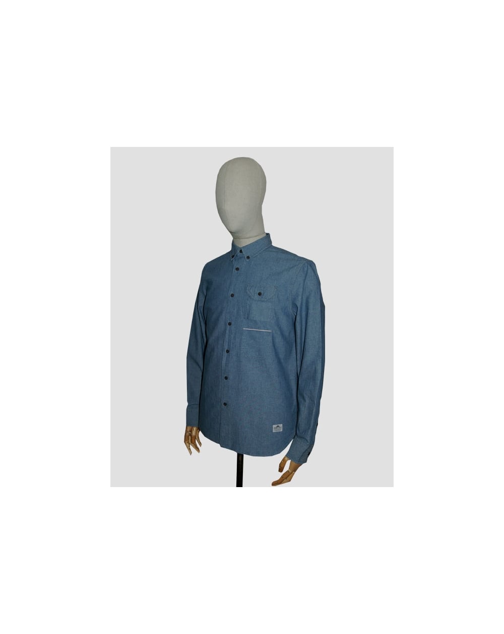 Penfield Helenby Selvedge Utility Shirt Blue