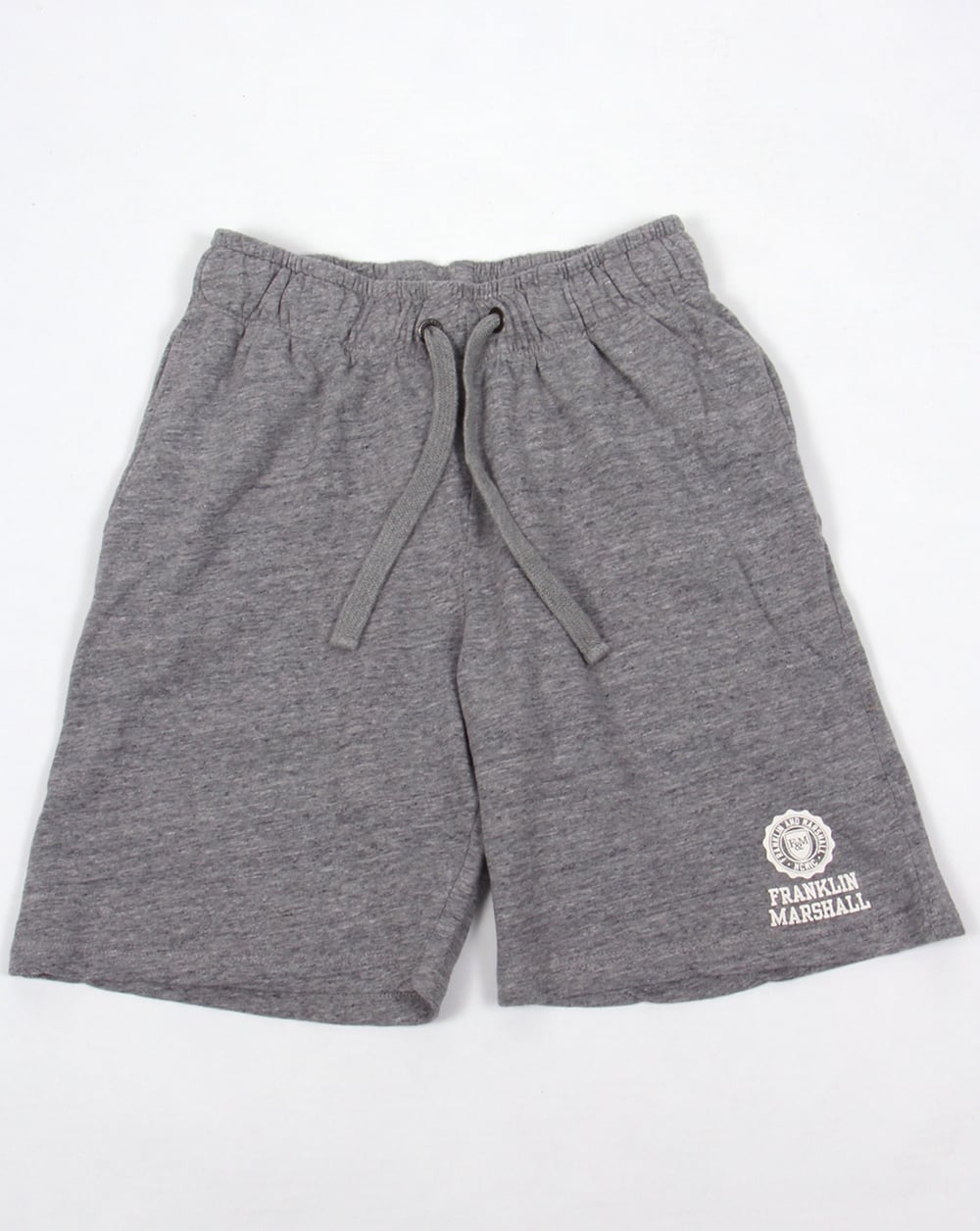 Franklin And Marshall Fleece Shorts Grey Marl