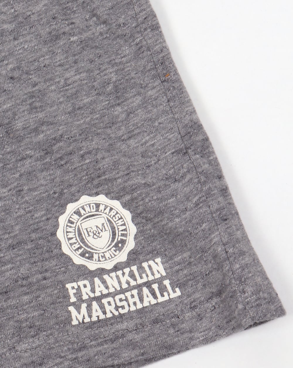 Franklin And Marshall Fleece Shorts Grey Marl