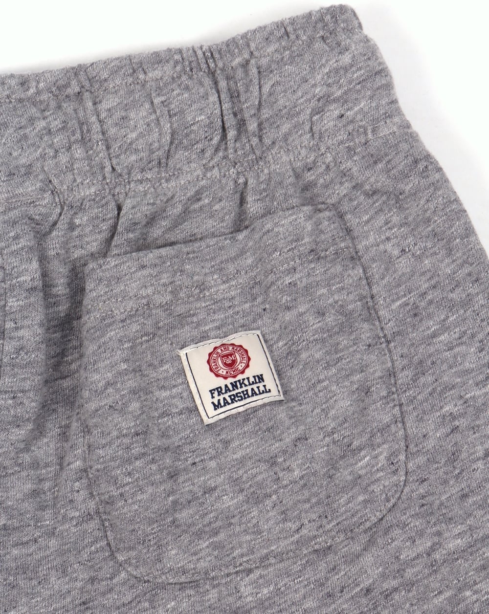 Franklin And Marshall Fleece Shorts Grey Marl