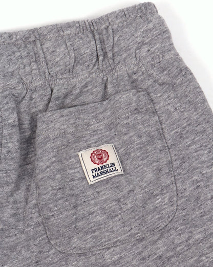 Franklin And Marshall Fleece Shorts Grey Marl