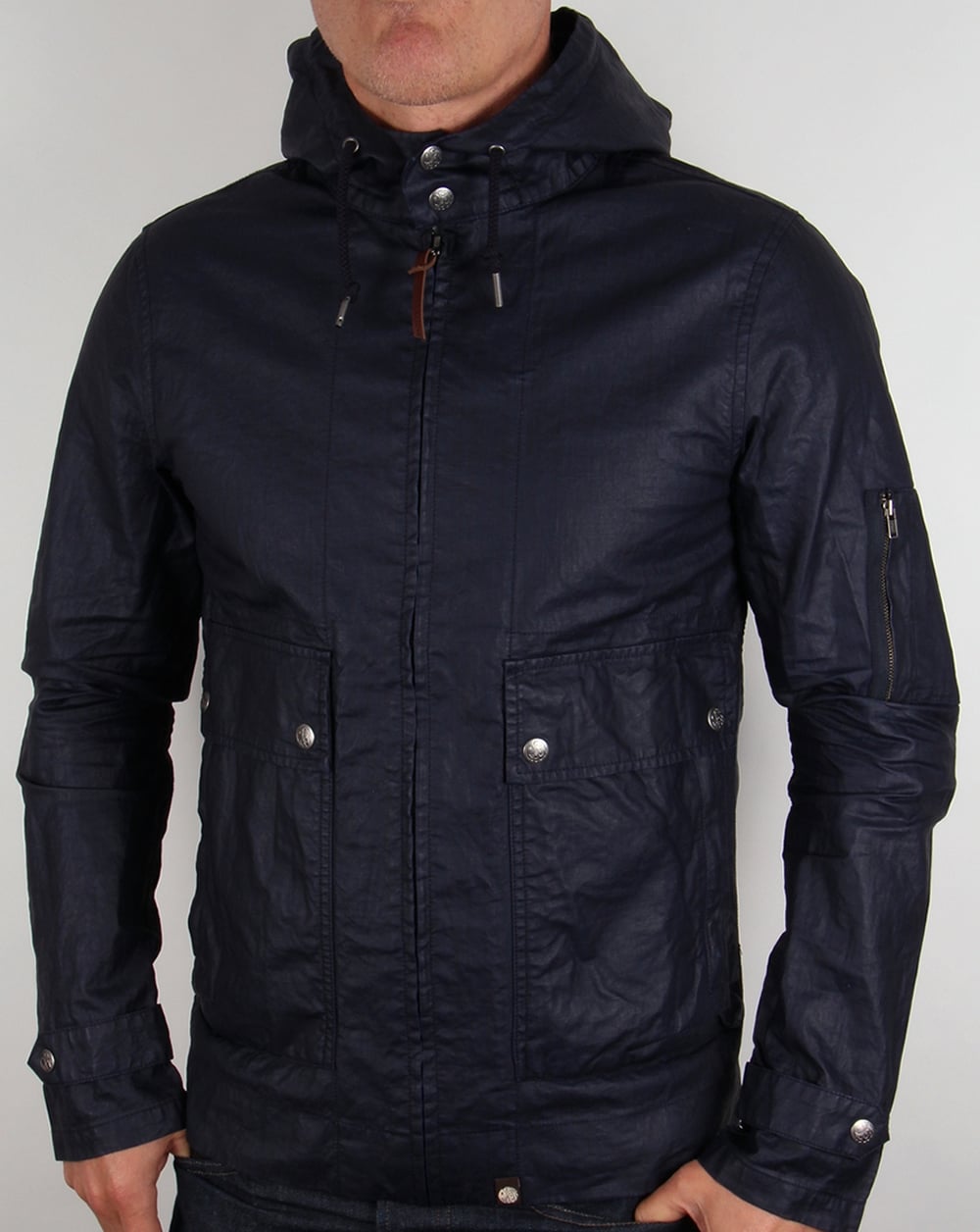 Pretty Green Wren Jacket Navy