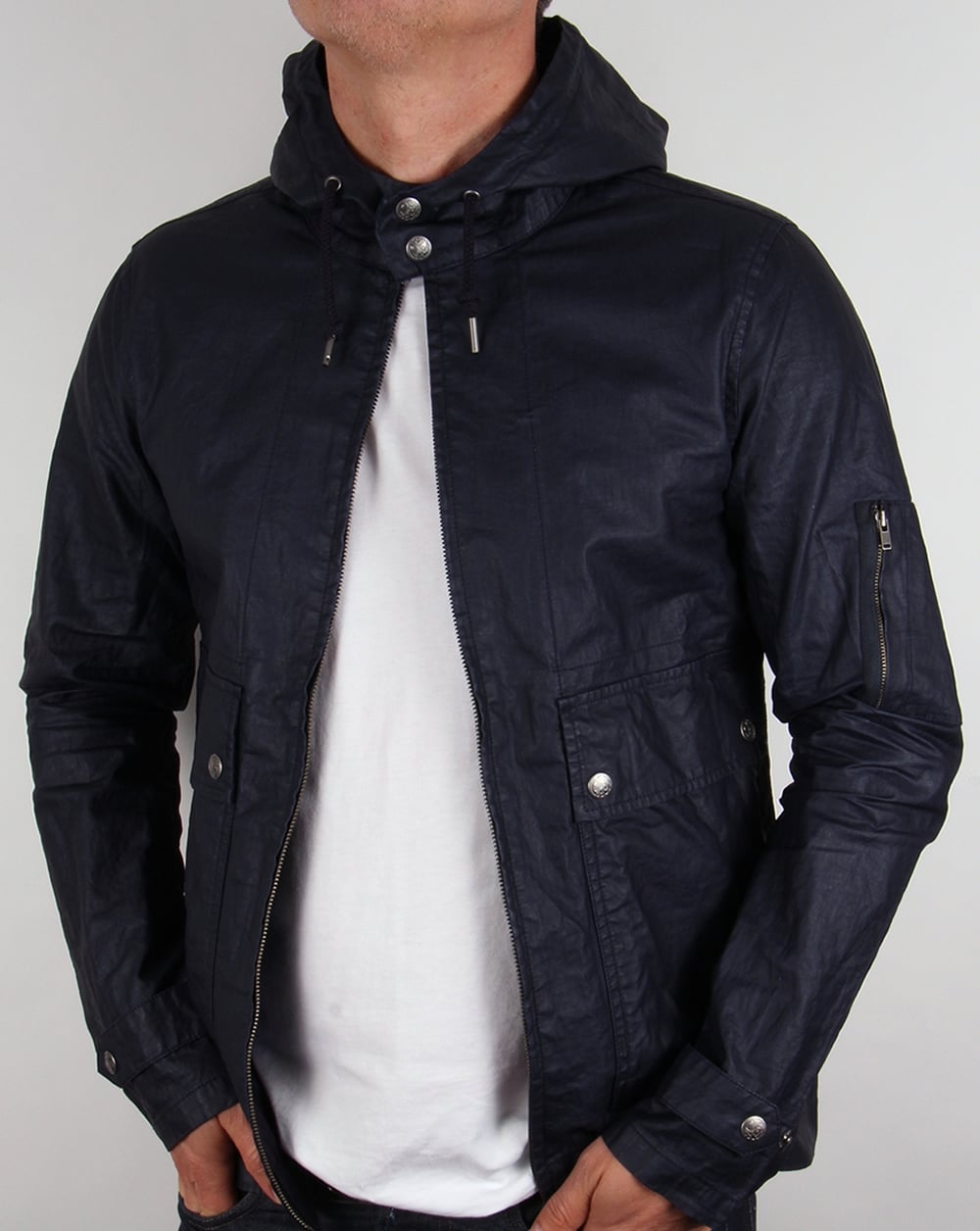 Pretty Green Wren Jacket Navy