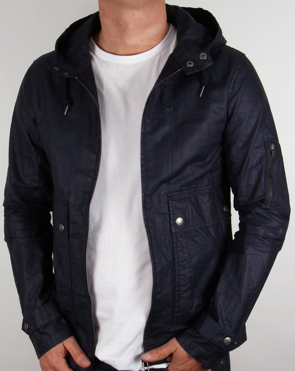 Pretty Green Wren Jacket Navy