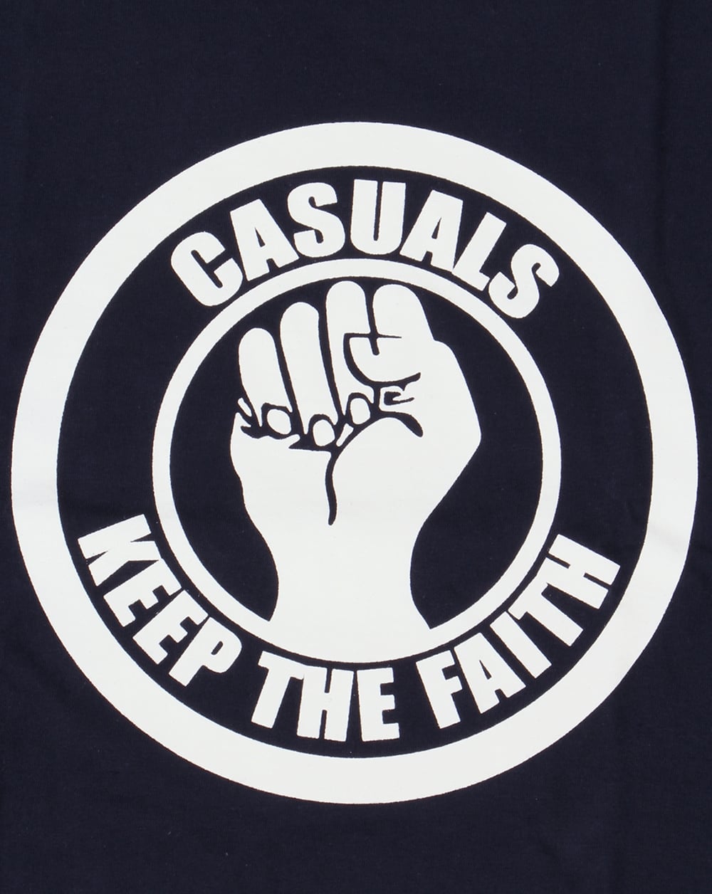 80s Casual Classics Keep The Faith T-shirt Navy