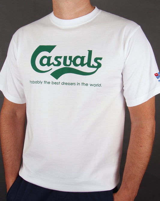 80s Casual Classics Casuals Best Dressers T-shirt White