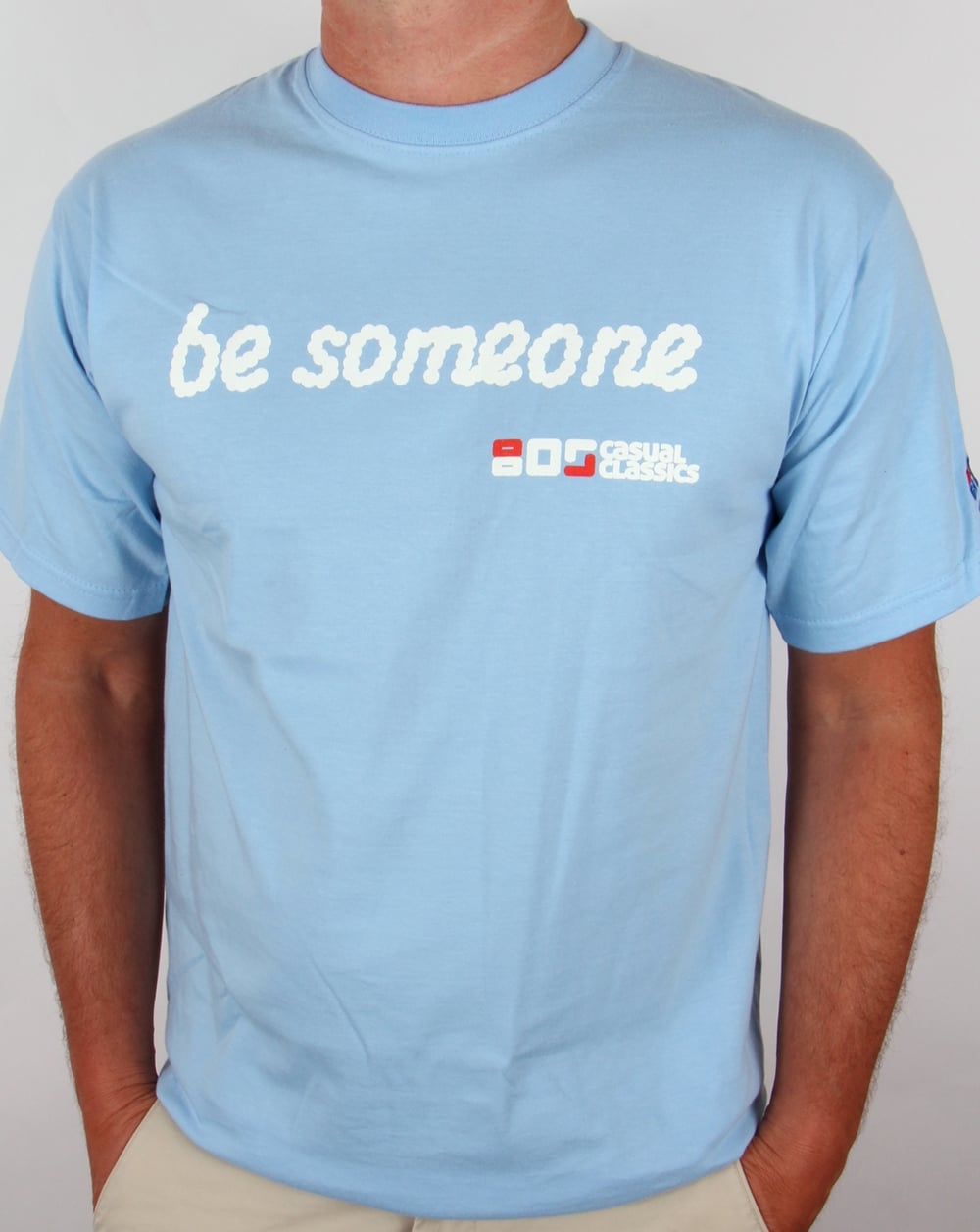 80s Casual Classics Be Someone Cloud T-shirt Sky Blue