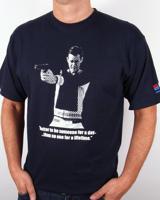 80s Casual Classics Dyer Be Someone T-shirt Navy