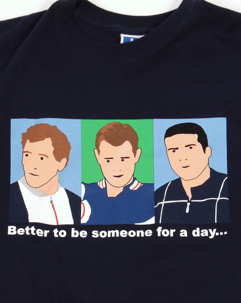 80s Casual Classics Business Trio T-shirt Navy Blue
