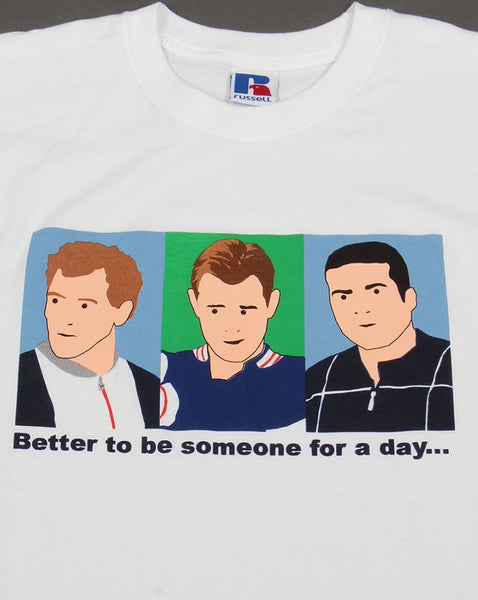80s Casual Classics Business Trio T-shirt White