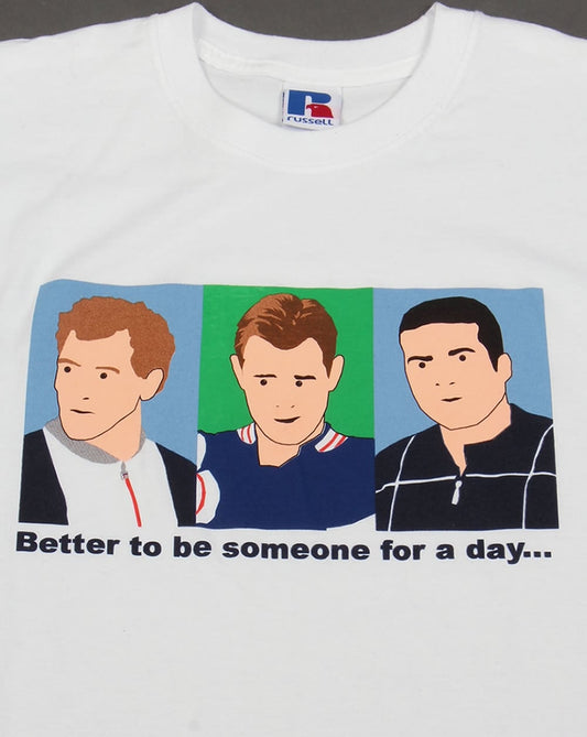 80s Casual Classics Business Trio T-shirt White