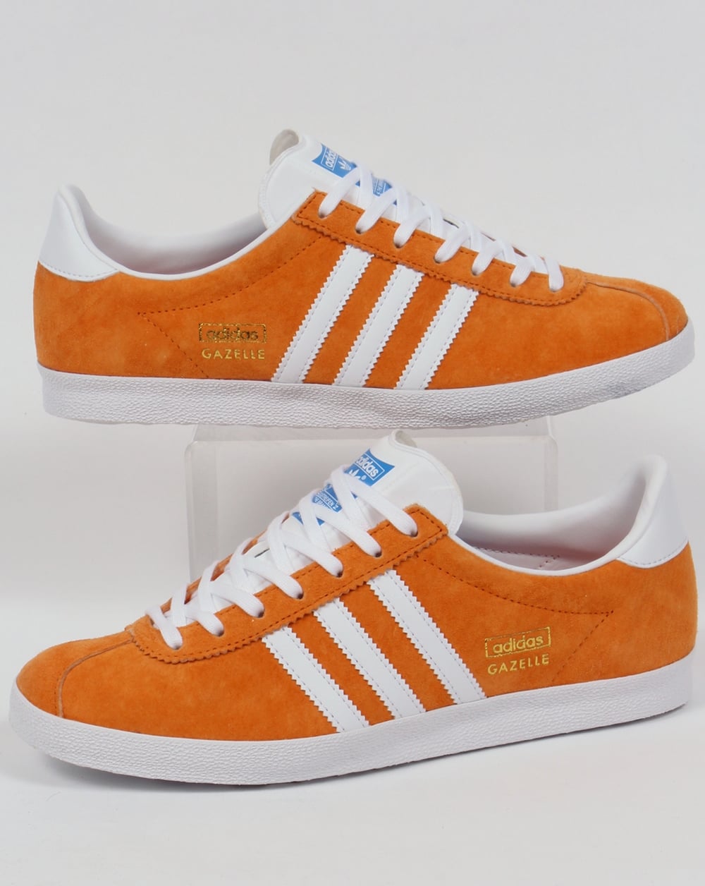 Adidas Gazelle OG Trainers Bright Orange/White