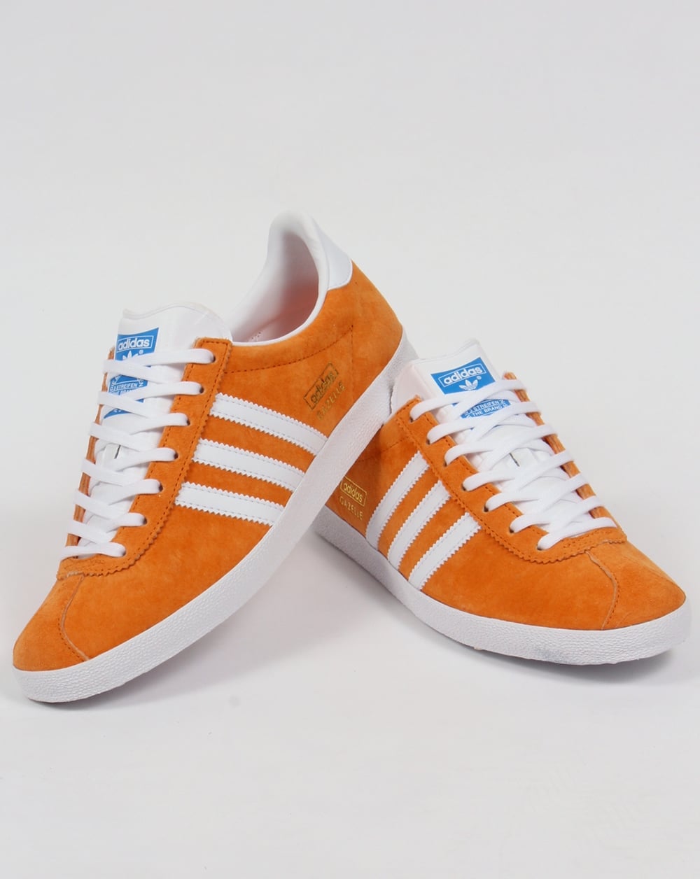 Adidas Gazelle OG Trainers Bright Orange/White