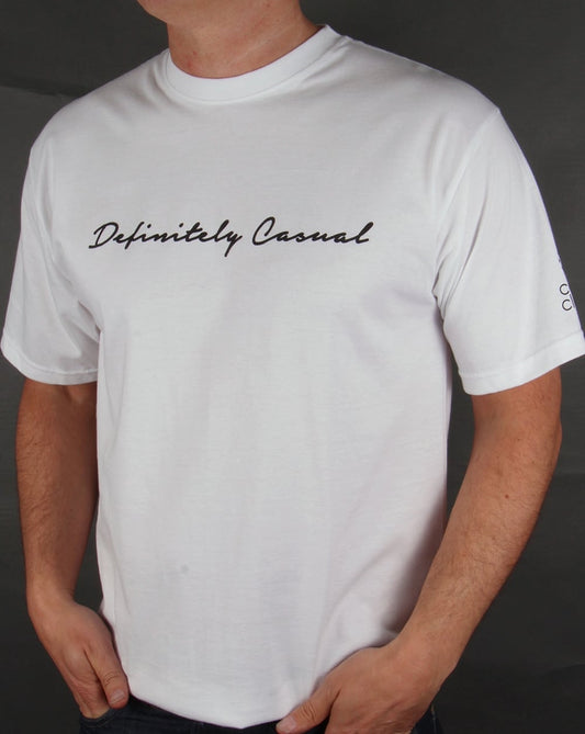 80s Casual Classics Definitely Casual T-shirt White