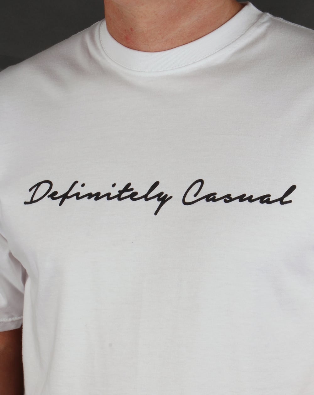 80s Casual Classics Definitely Casual T-shirt White