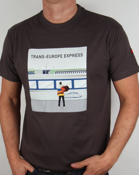 80s Casuals Trans Europe Express T-shirt Dark Grey
