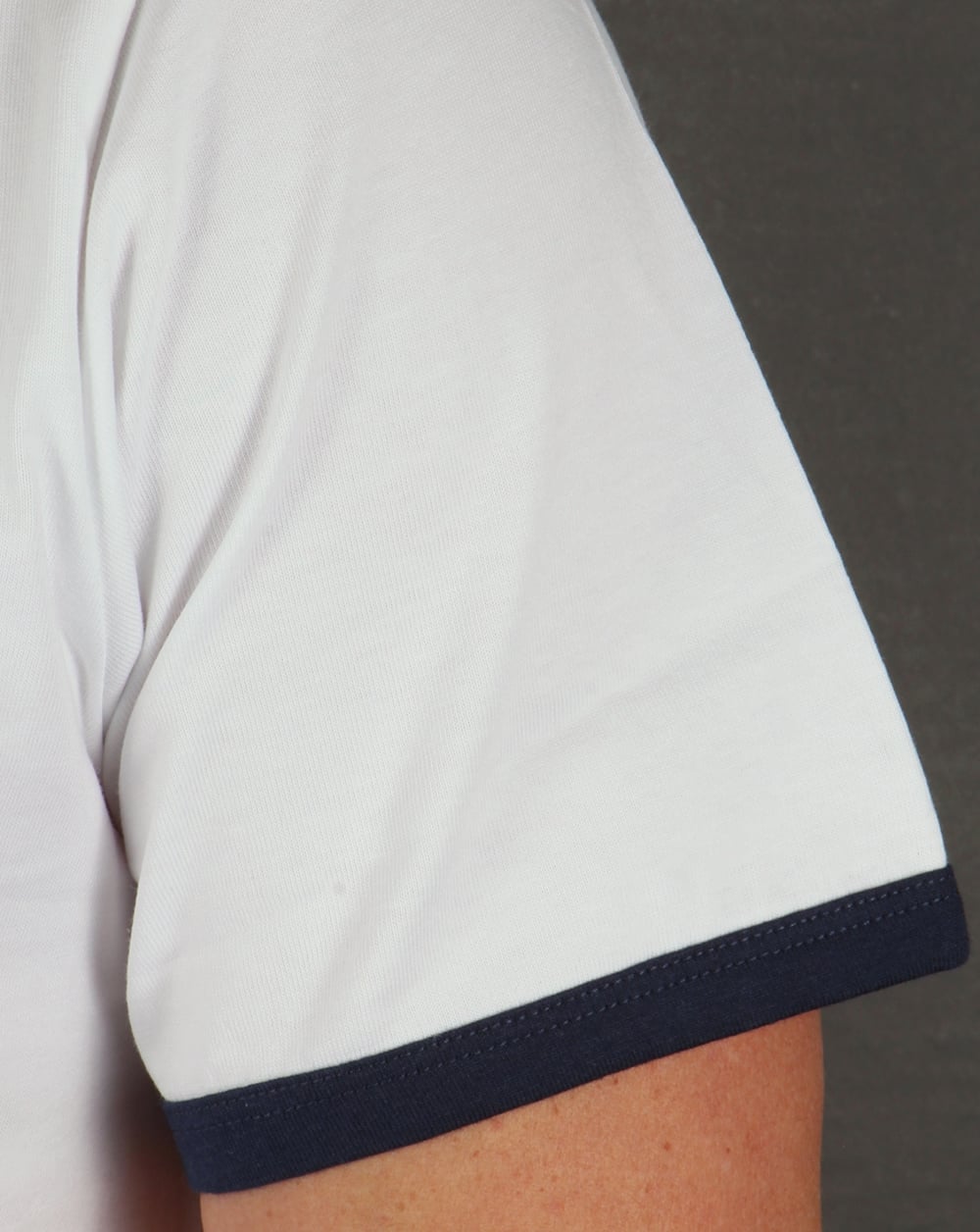 Ellesse New Ringer T-shirt White