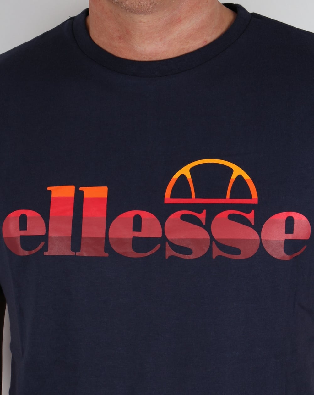 Ellesse Sunset Logo T-shirt Navy
