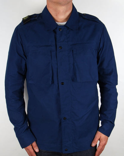 Ma.strum Clipper Cargo Overshirt Northern Blue