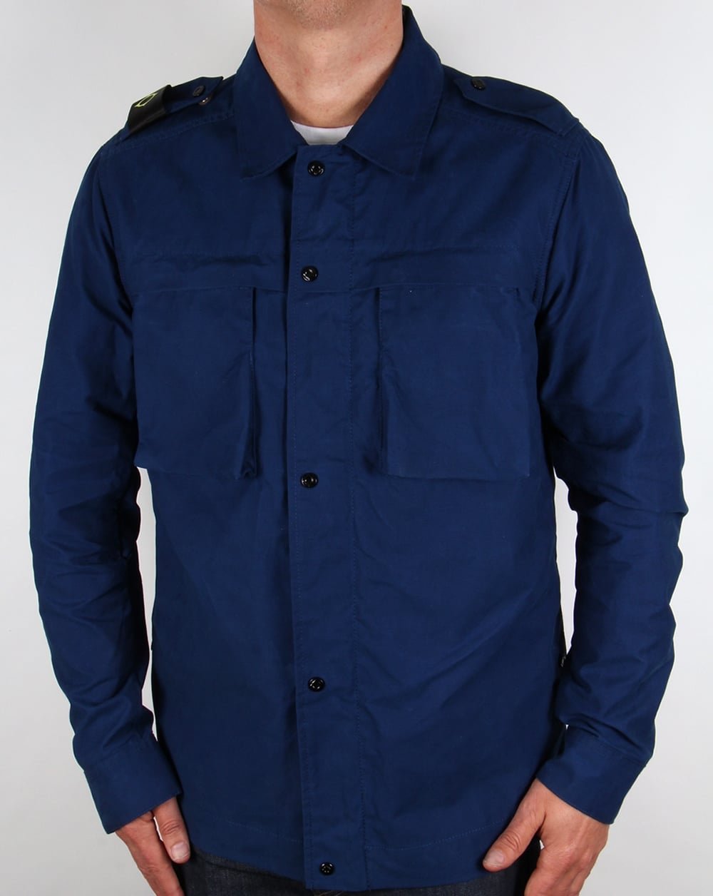 Ma.strum Clipper Cargo Overshirt Northern Blue