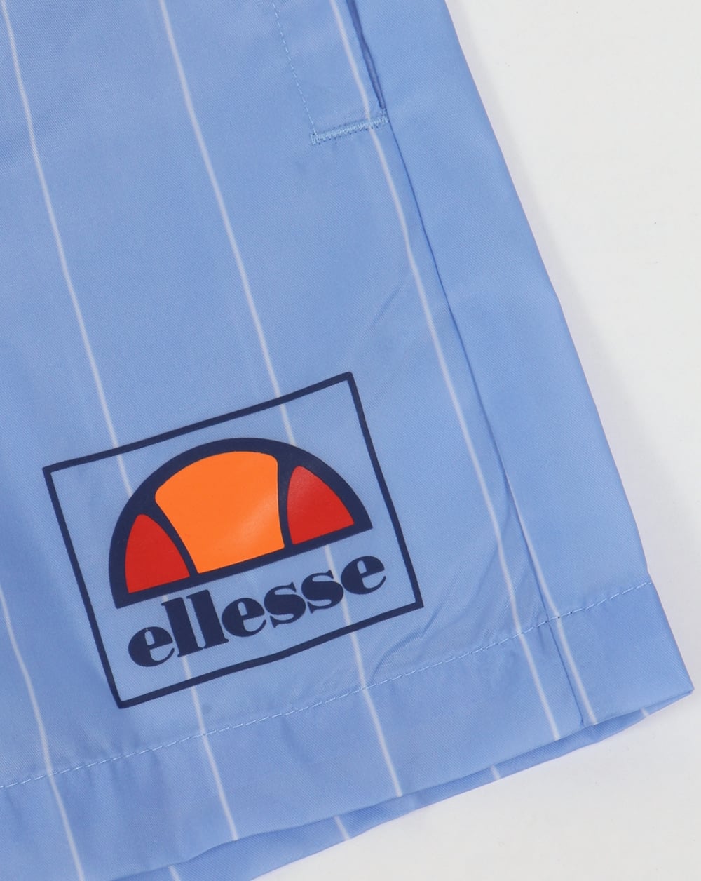 Ellesse Striped Footy Swim Shorts Sky
