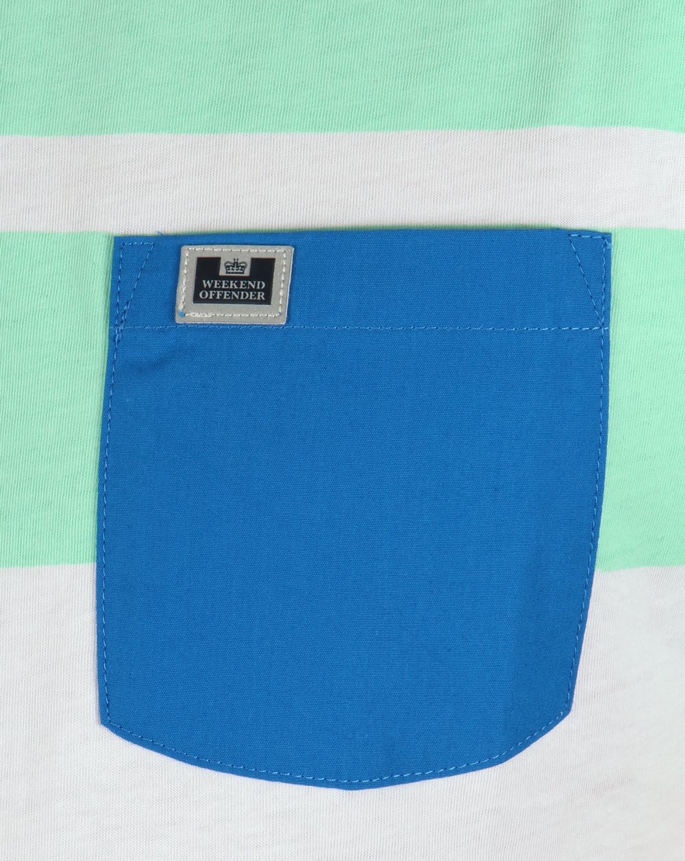 Weekend Offender Quintessence T-shirt Teatree/White