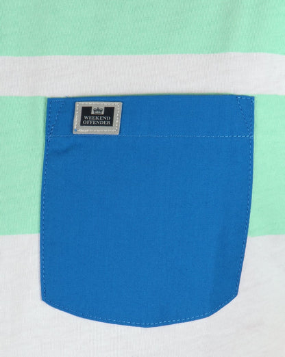 Weekend Offender Quintessence T-shirt Teatree/White