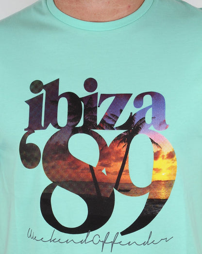 Weekend Offender Ibiza 89 T-shirt Teatree