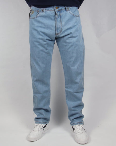 Lois Terrace Regular Taper Jeans Bleach Wash