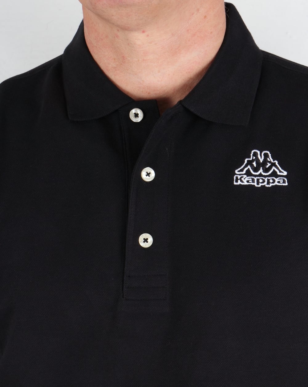 Robe di Kappa Omini Polo Shirt Black