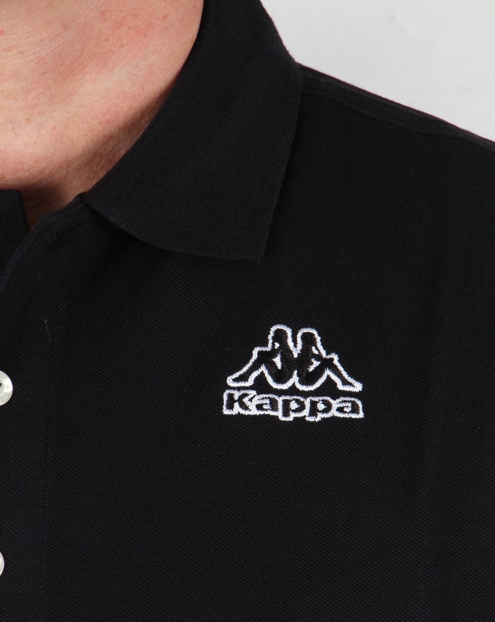 Robe di Kappa Omini Polo Shirt Black